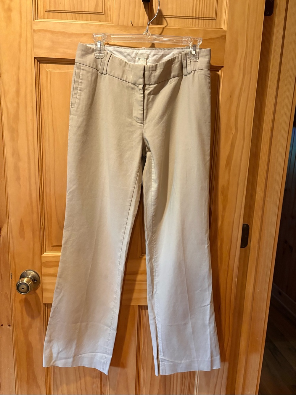 J.Crew "City Fit" stretch chino trouser pants women’s size 6